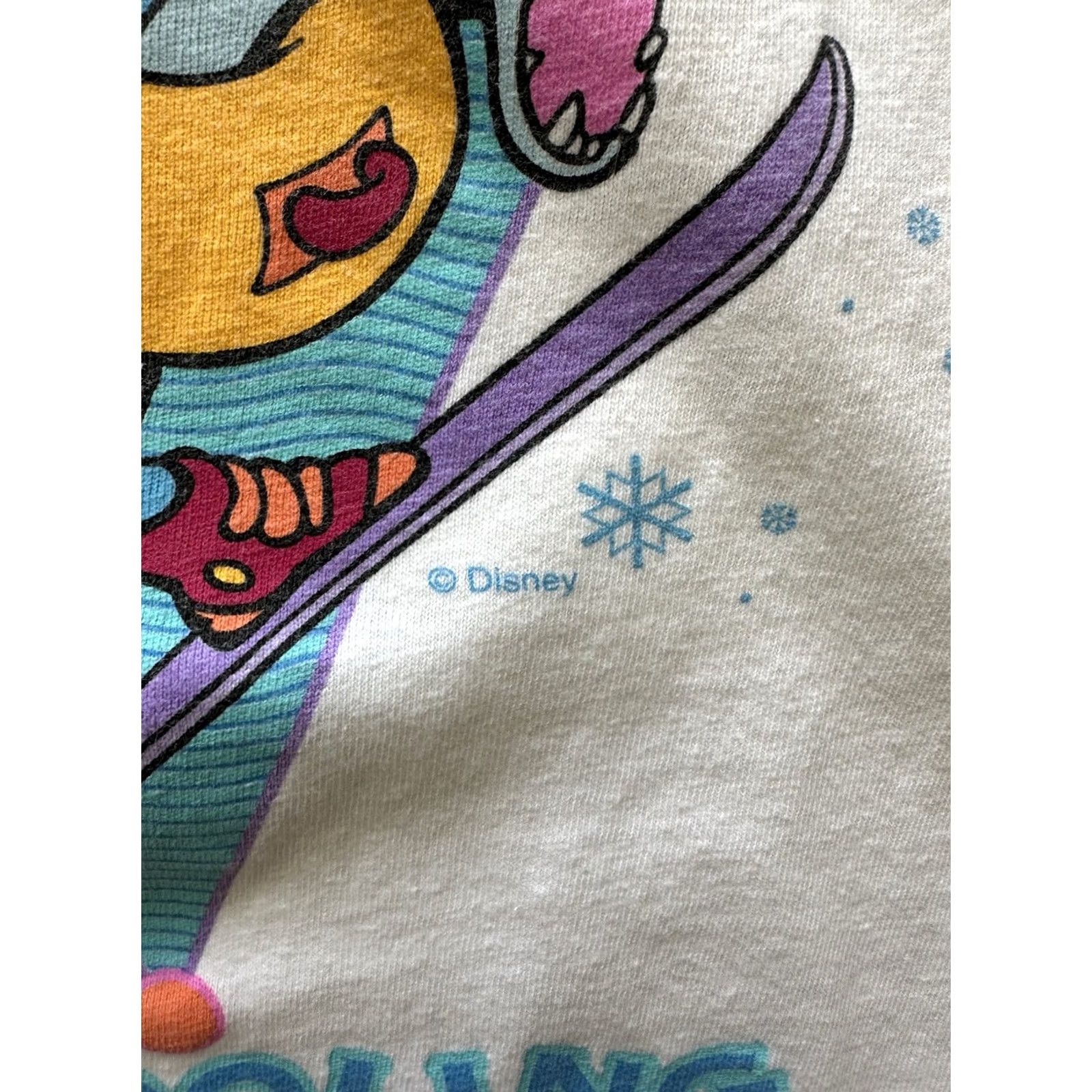 Hanes VINTAGE Disney Blizzard Beach Grand Opening No Fooling T-shirt Size XL White 90s Mens Size US XL / EU 56 / 4 - 3 Thumbnail