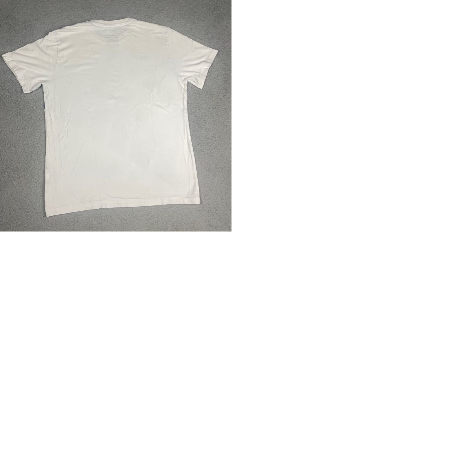 Nike VINTAGE Nike Tshirt Shirt Mens L White Blue Graphic Tee Sports Fade Excercise Size US L / EU 52-54 / 3 - 9 Thumbnail