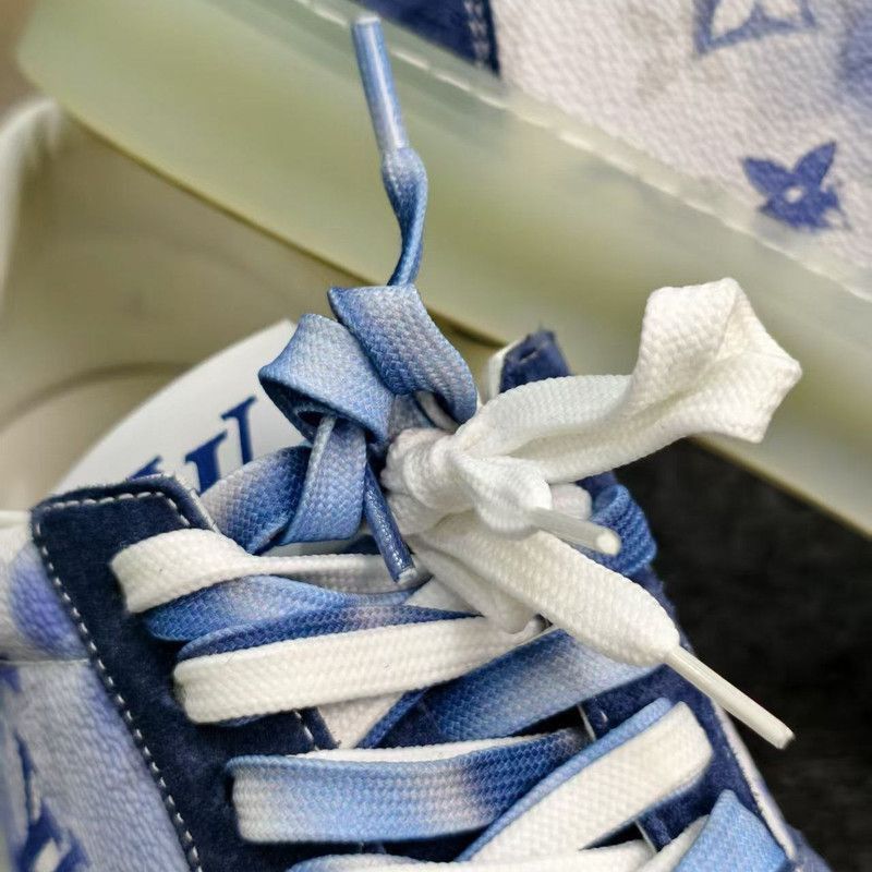 Louis Vuitton Louis Vuitton Ollie Leather Colorblock Sneaker -2508 Size US 9.5 / EU 42-43 - 4 Thumbnail