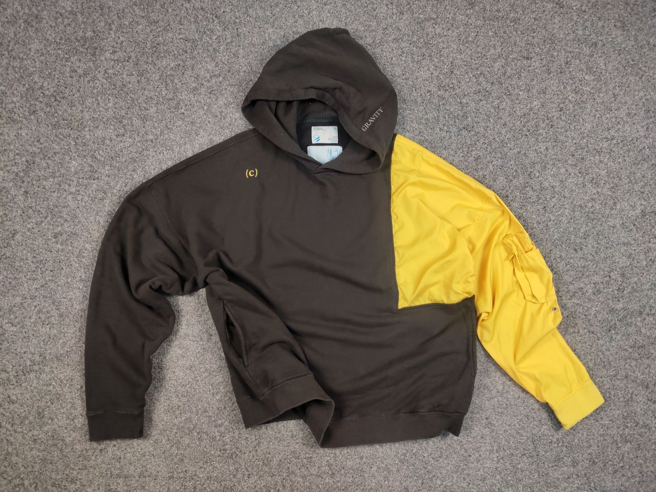 C2H4 Rare C2H4 18SS - Design Dark Reconstructed Sleeve Hoodie Size US M / EU 48-50 / 2 - 14 Thumbnail