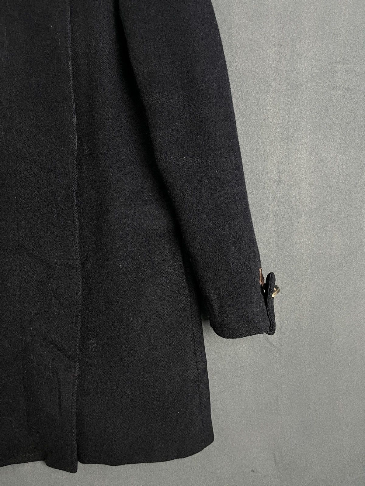 A.P.C. A.P.C Black Wool Coat Size XS / US 0-2 / IT 36-38 - 5 Thumbnail