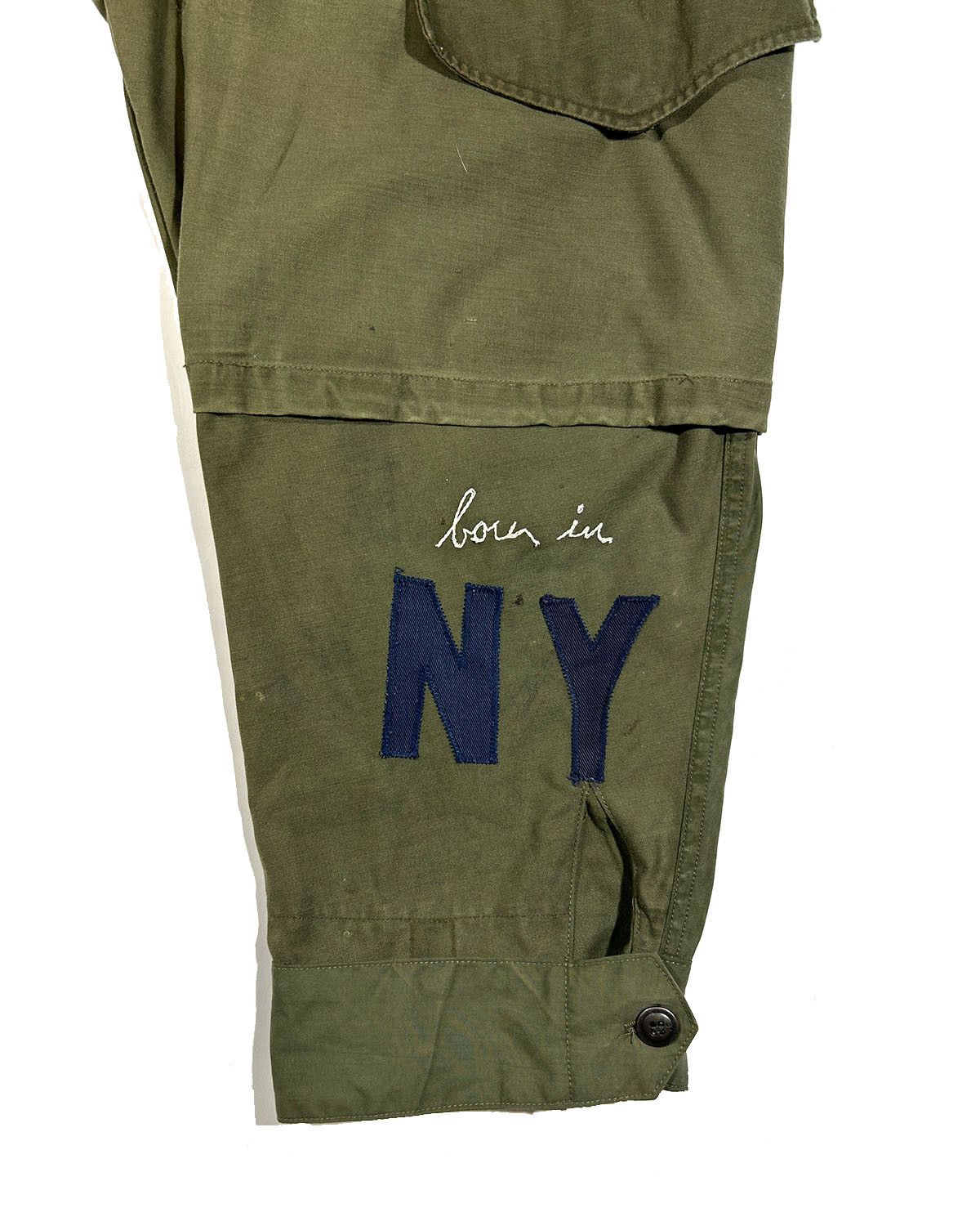 Greg Lauren GREG LAUREN CROPPED ARMY CARGO PANT Size US 40 / EU 56 - 3 Thumbnail