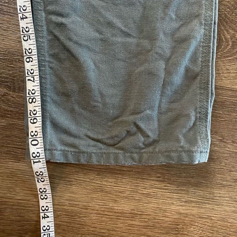 Carhartt Really Good Green Canvas Carhartt Carpenter Pants Size US 32 / EU 48 - 4 Thumbnail