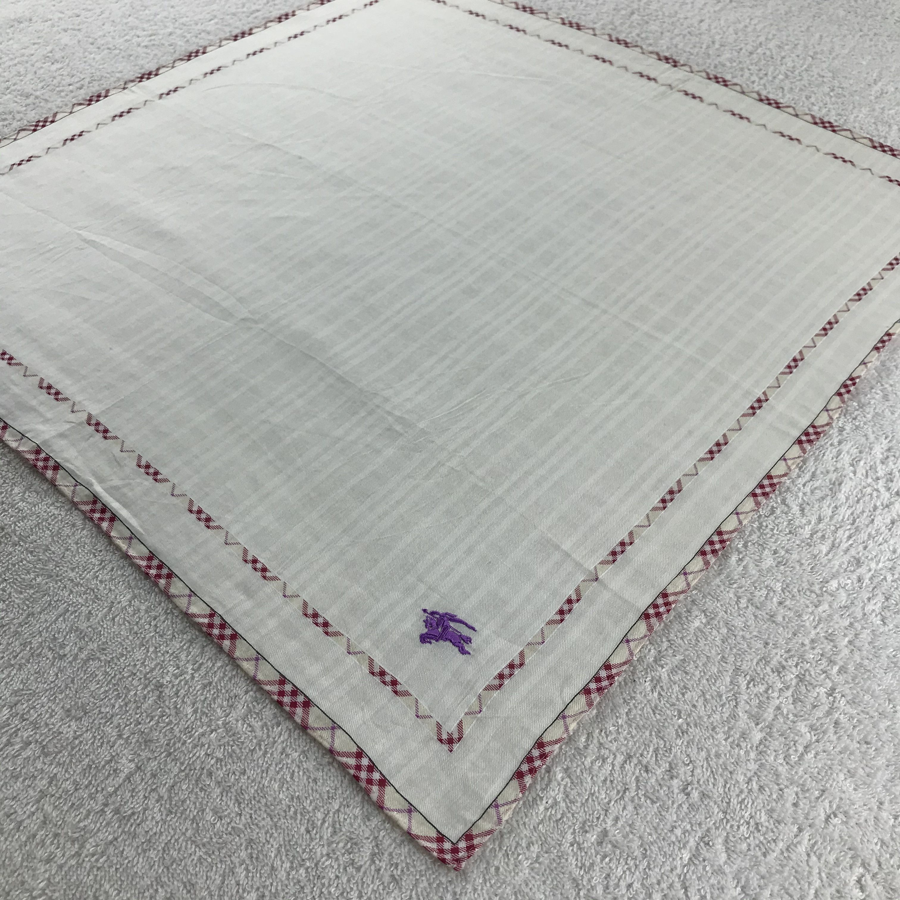 Burberry × Vintage Burberry Handkerchief / Neckerchief / Bandana Size ONE SIZE - 4 Thumbnail