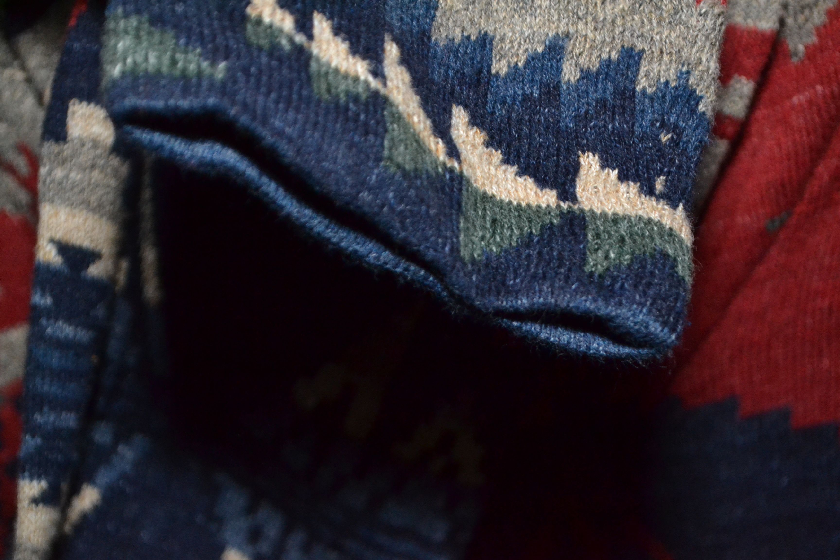 Denim & Supply Ralph Lauren × Ralph Lauren Ralph Lauren Denim Supply Cardigan Native Ortega Shawl Aztec Size XL / US 12-14 / IT 48-50 - 6 Thumbnail