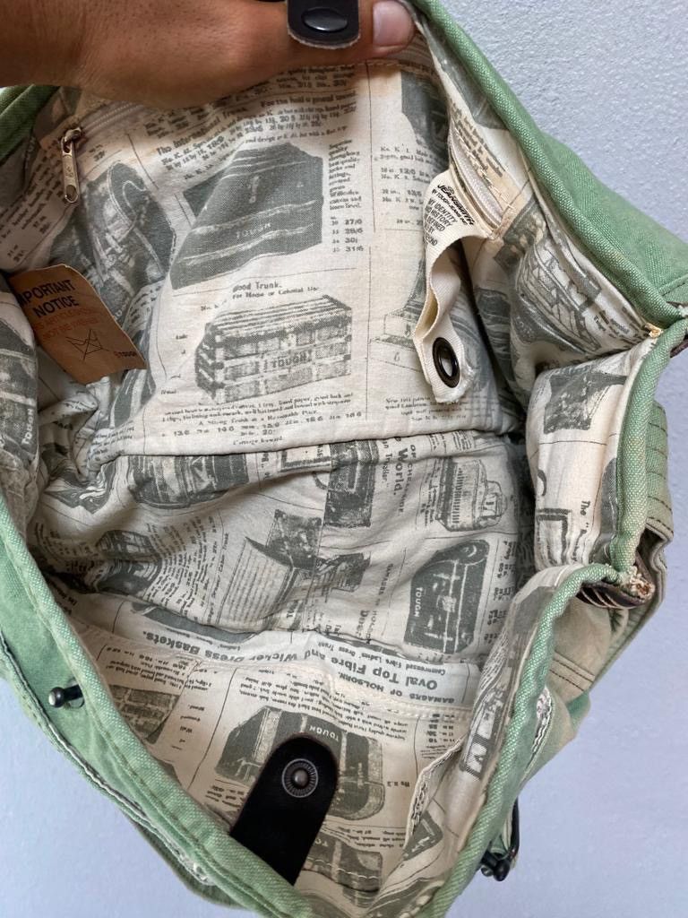 If Six Was Nine × Japanese Brand Tough massanger style crossbody bag military distressed Size ONE SIZE - 14 Thumbnail