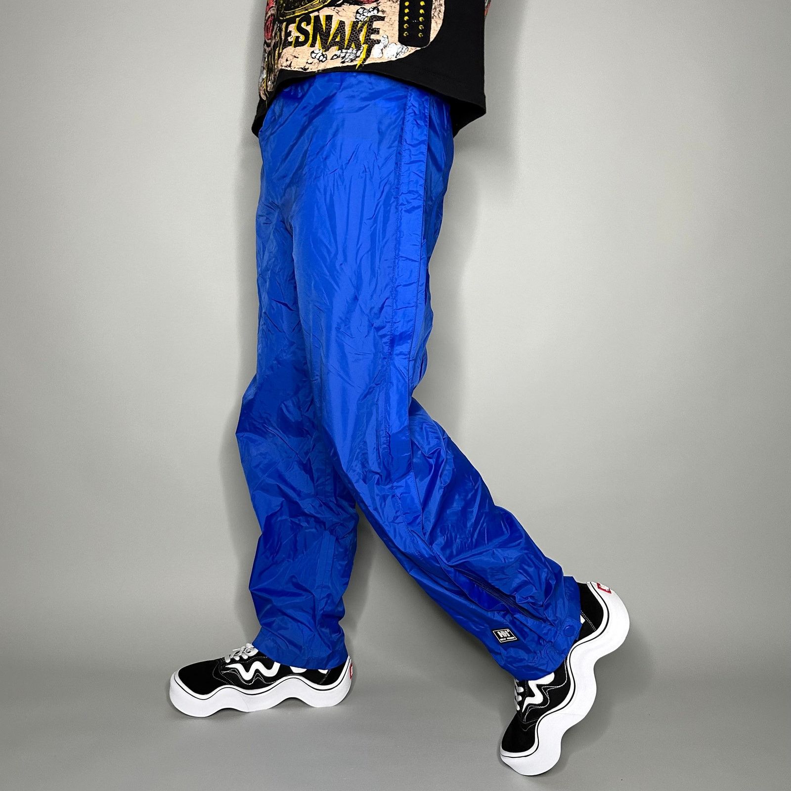 Helly Hansen Vintage Y2K Helly Hansen Ski Pants Mens S Royal Blue Nylon Size US 30 / EU 46 - 1 Thumbnail