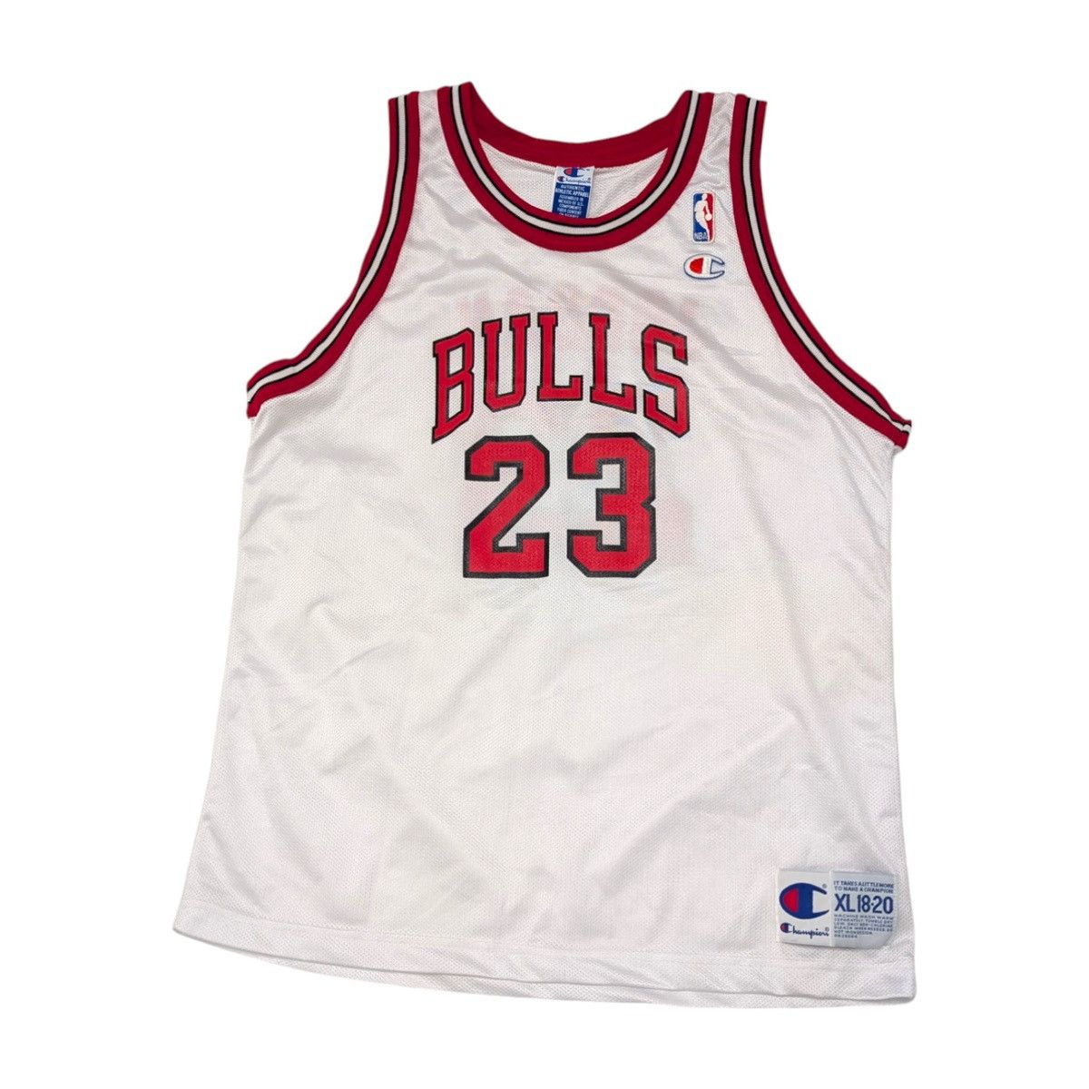 Champion Michael Jordan OG 90s Champion Home Basketball Jersey Bulls Size US XL / EU 56 / 4 - 11 Thumbnail