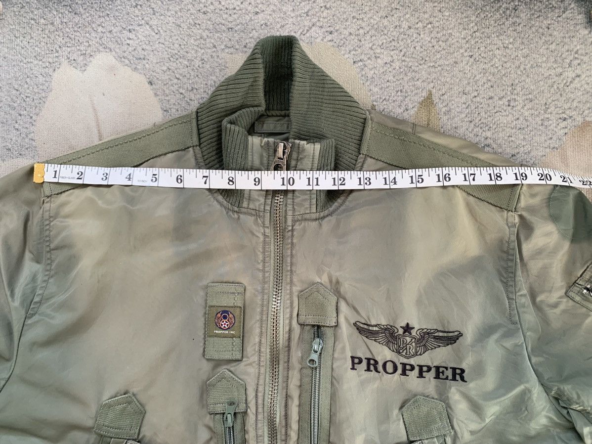 Propper Vtg Propper USAF George A.F.Base TacticalPilot Bomber Jacket Size US L / EU 52-54 / 3 - 19 Thumbnail