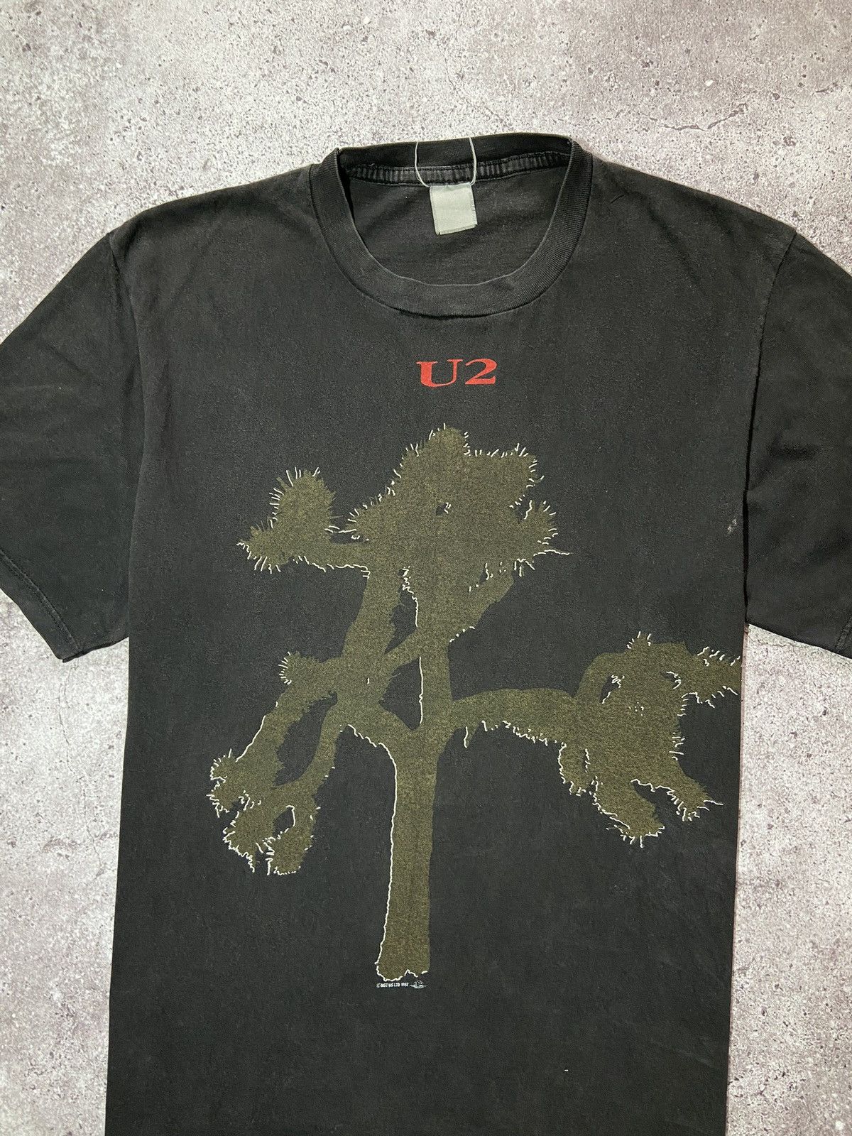 Band Tees × Vintage 💥DS 1987 Vintage U2 The Joshua Tree Tour T-Shirt 80s‼️ Size US L / EU 52-54 / 3 - 2 Thumbnail