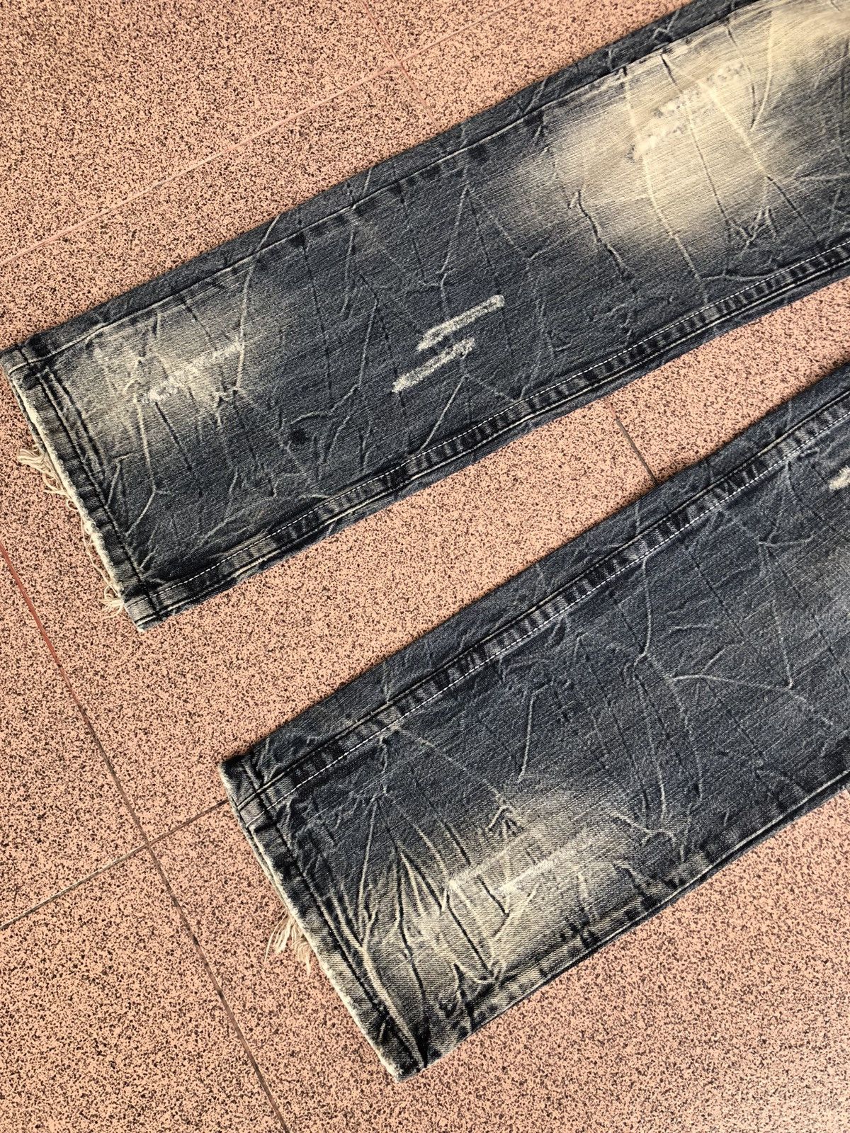 Japanese Brand Kello distressed fading jeans lgb if six was nine style Size US 32 / EU 48 - 5 Thumbnail