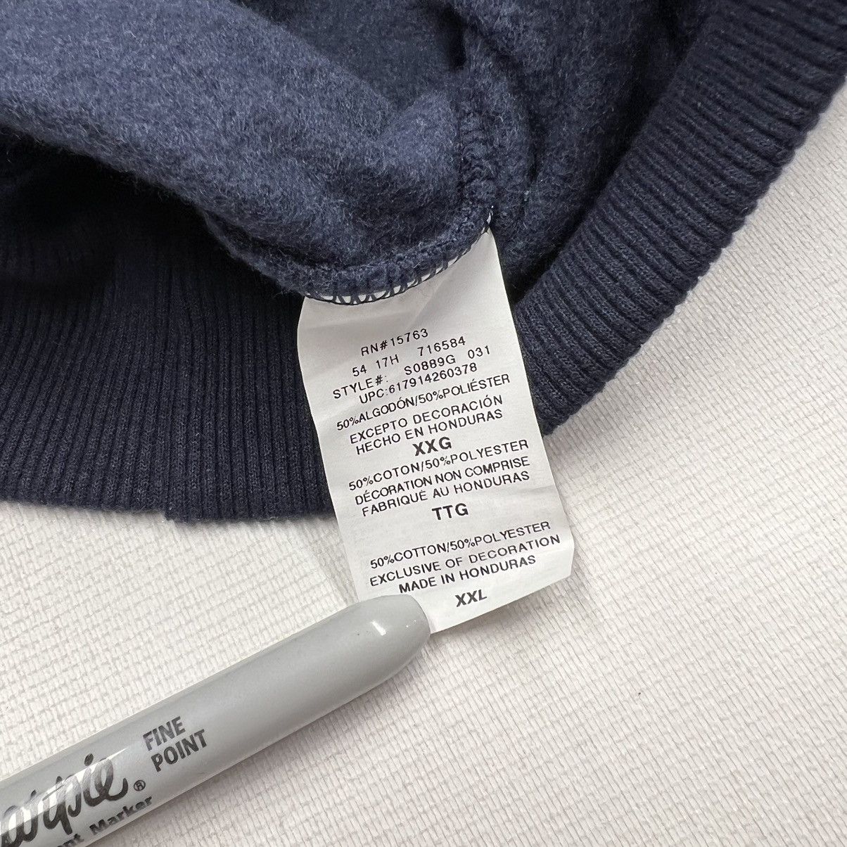 Champion NEW Champion Hoodie Sweatshirt Blue Logo Pocket Sweater Size US XXL / EU 58 / 5 - 11 Thumbnail