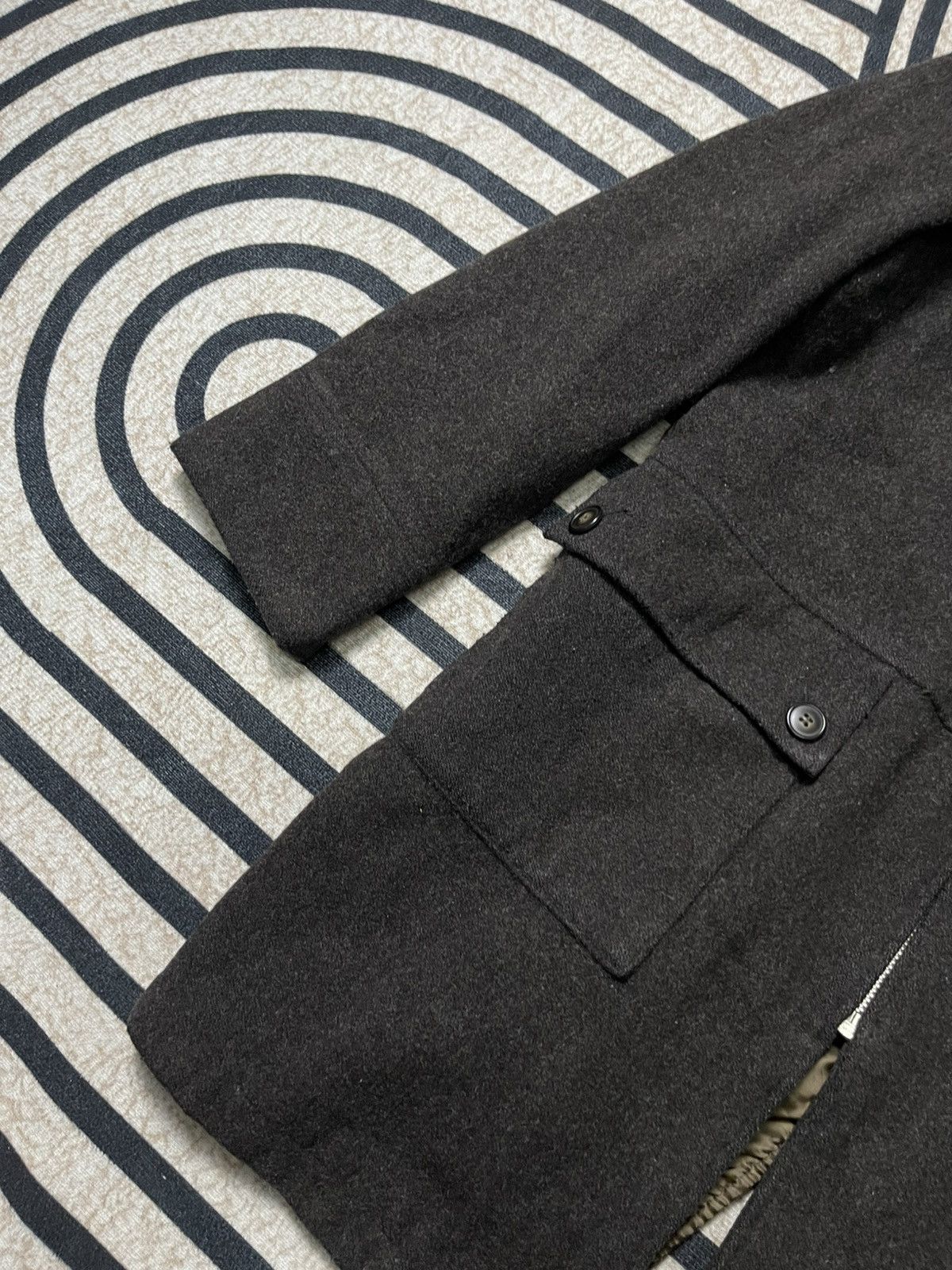 PPFM 90s PPFM WOOL ZIPPER JACKET NICE DESIGN Size US M / EU 48-50 / 2 - 7 Thumbnail