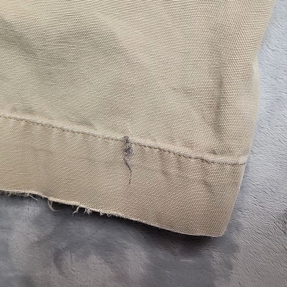 Nike Nike Pants Men 34 Khaki Cargo Wide Leg Skate Streetwear Utility Cotton Baggy Y2K Mens 34 Beige Pants Size US 31 - 3 Thumbnail