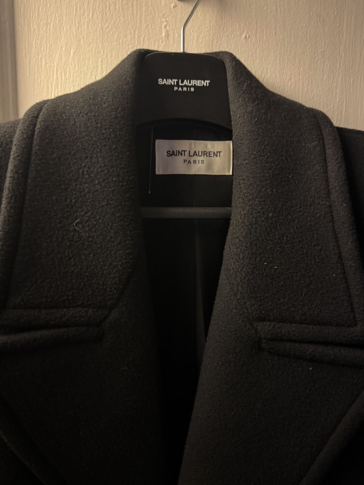 Saint Laurent Paris (Final drop)sold out SLP runway 23’ floor length coat Size US S / EU 44-46 / 1 - 3 Thumbnail