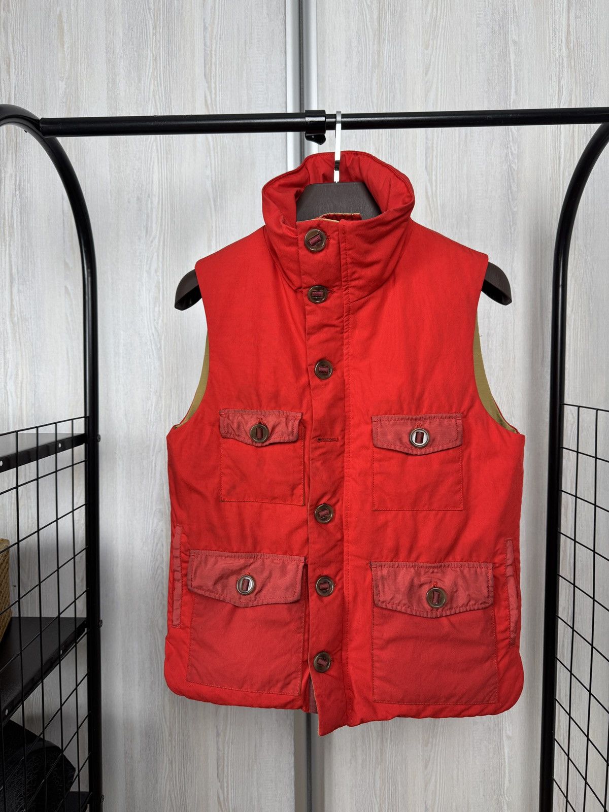02DERIV. 02deriv. Red multipocket down vest size 1/S Size US S / EU 44-46 / 1 - 1 Thumbnail