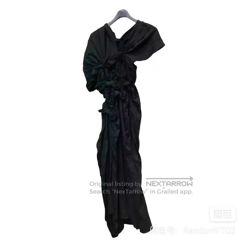 Comme des Garcons Comme Des Garcons Black pleated dress Size S / US 4 / IT 40 - 4 Thumbnail