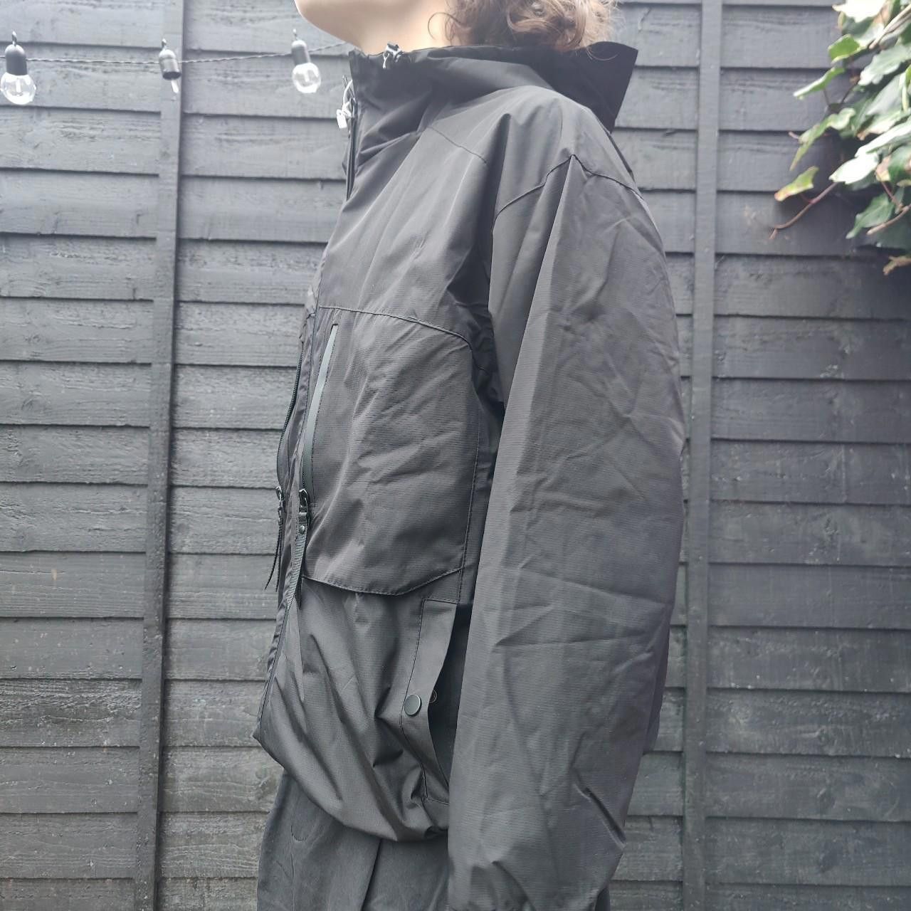 Other Japanese Black Waterproof Teflon Zip Jacket Size US L / EU 52-54 / 3 - 3 Thumbnail