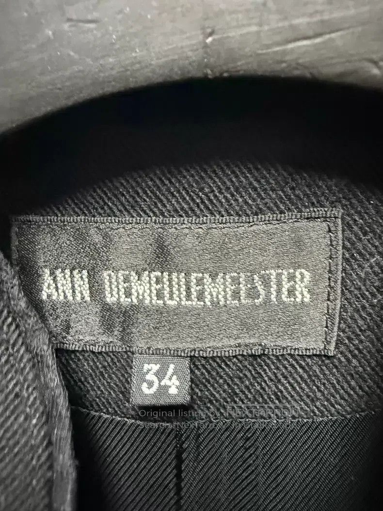 Ann Demeulemeester Ann Demeulemeester Court Napoleon coat with structured bac Size 4XL / US 24-26 - 6 Thumbnail
