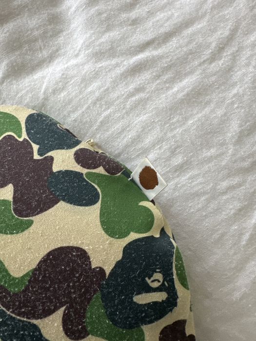 Bape ABC Camo Neck Pillow Grailed
