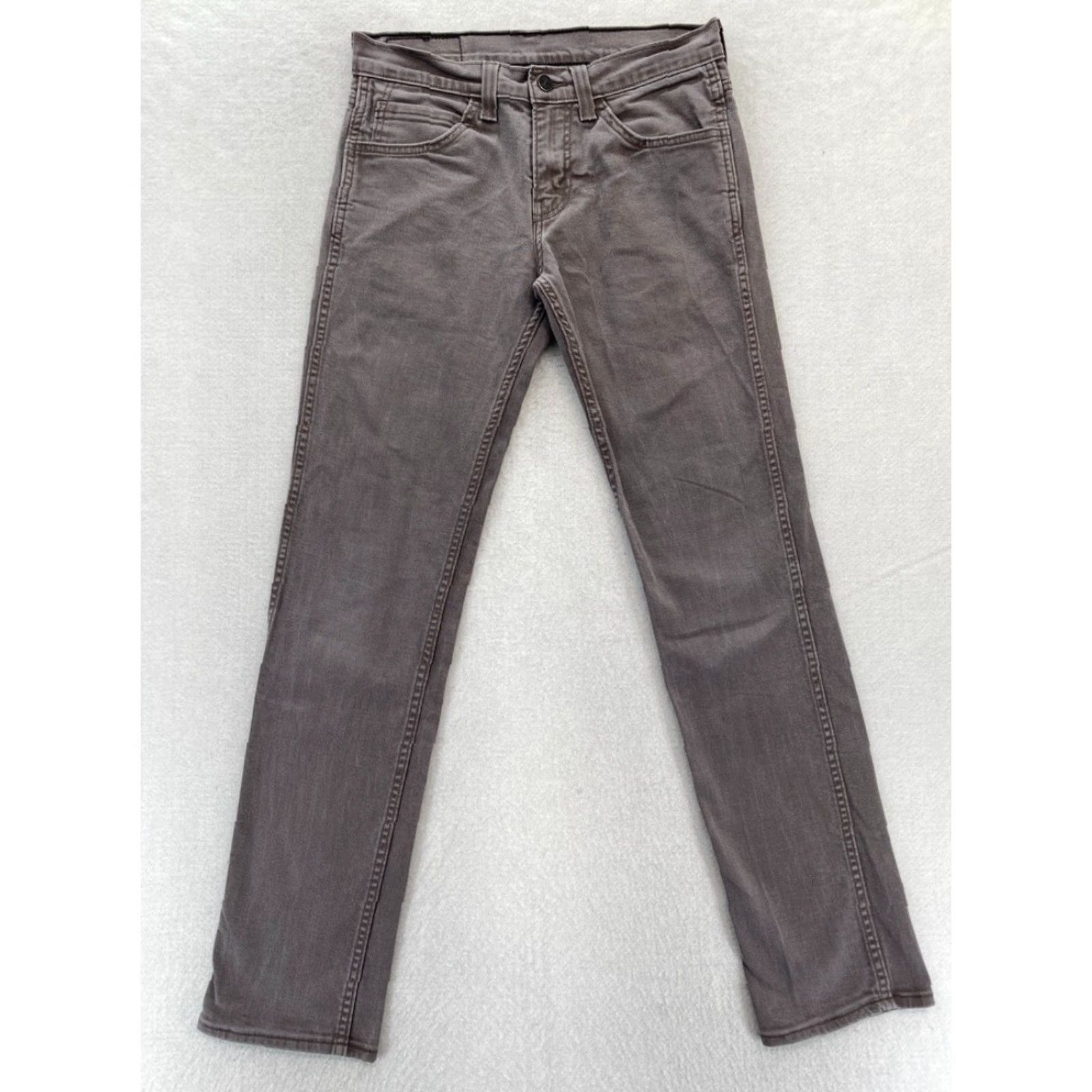 Levi's Levi's 511 Jeans Mens Slim Straight 29x32 Denim Gray Low Rise Medium Wash - 5-Pocket, Cotton Spandex Denim Pants Size US 29 - 2 Thumbnail