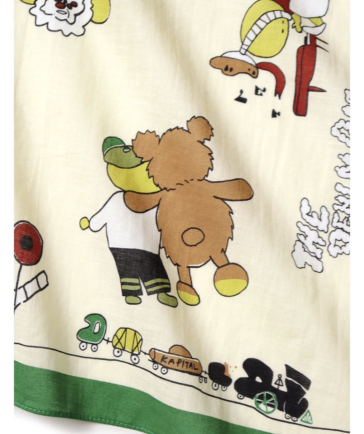 Kapital Kapital PECKISH RAINBOWY PARK Bandana Size ONE SIZE - 4 Thumbnail