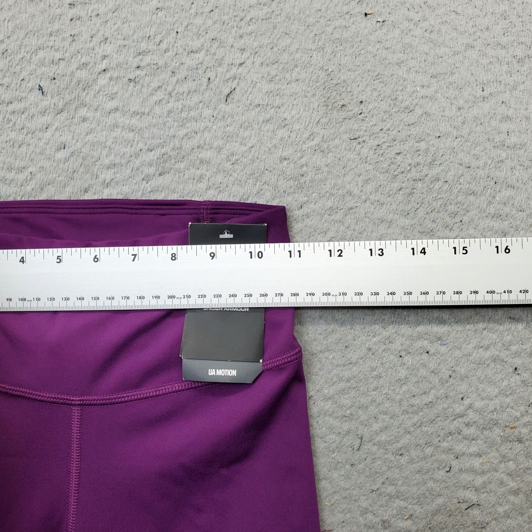 Under Armour Under Armour Womens Fitted Motion Ankle Leggings Purple XS High-Waisted Stretch Size 26" / US 2 / IT 38 - 6 Thumbnail