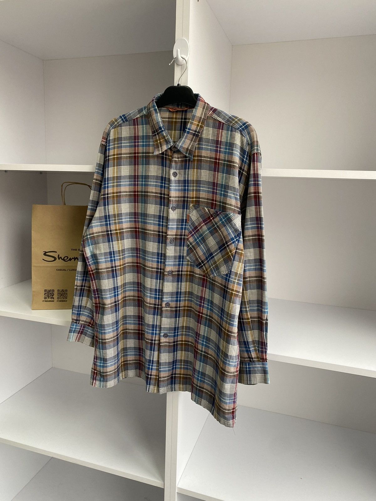 Vintage Missoni Multicolor Button Up Long sleeve Shirt