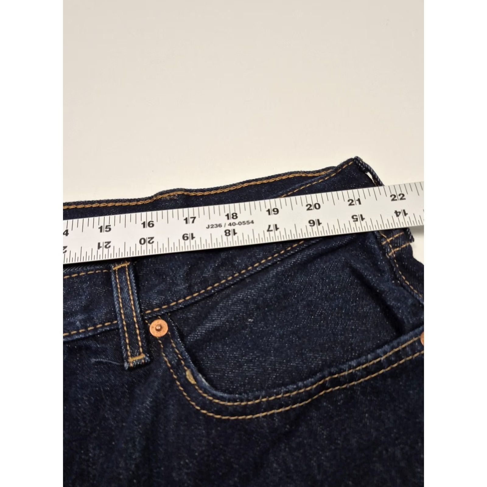 Levi's Levis 550 Relaxed Jeans Mens 44x30 Dark Blue Tapered Leg Denim Pants NWT Size US 44 / EU 60 - 7 Thumbnail
