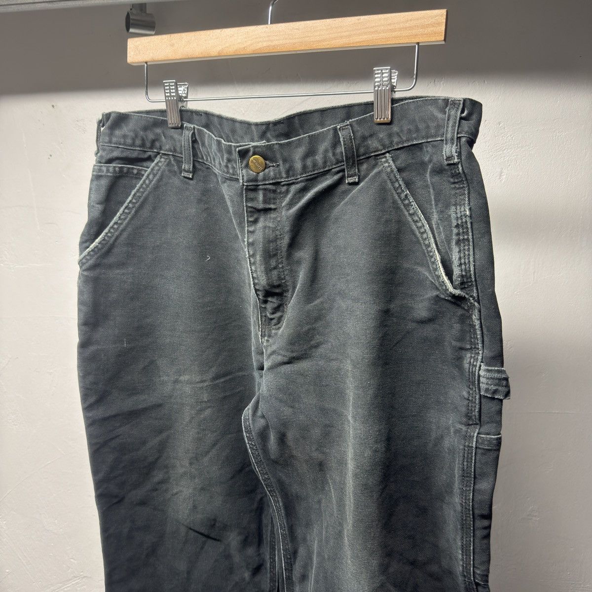 Carhartt Carhartt Thrashed Faded Distressed Pants ERD Grunge Size US 34 / EU 50 - 7 Thumbnail