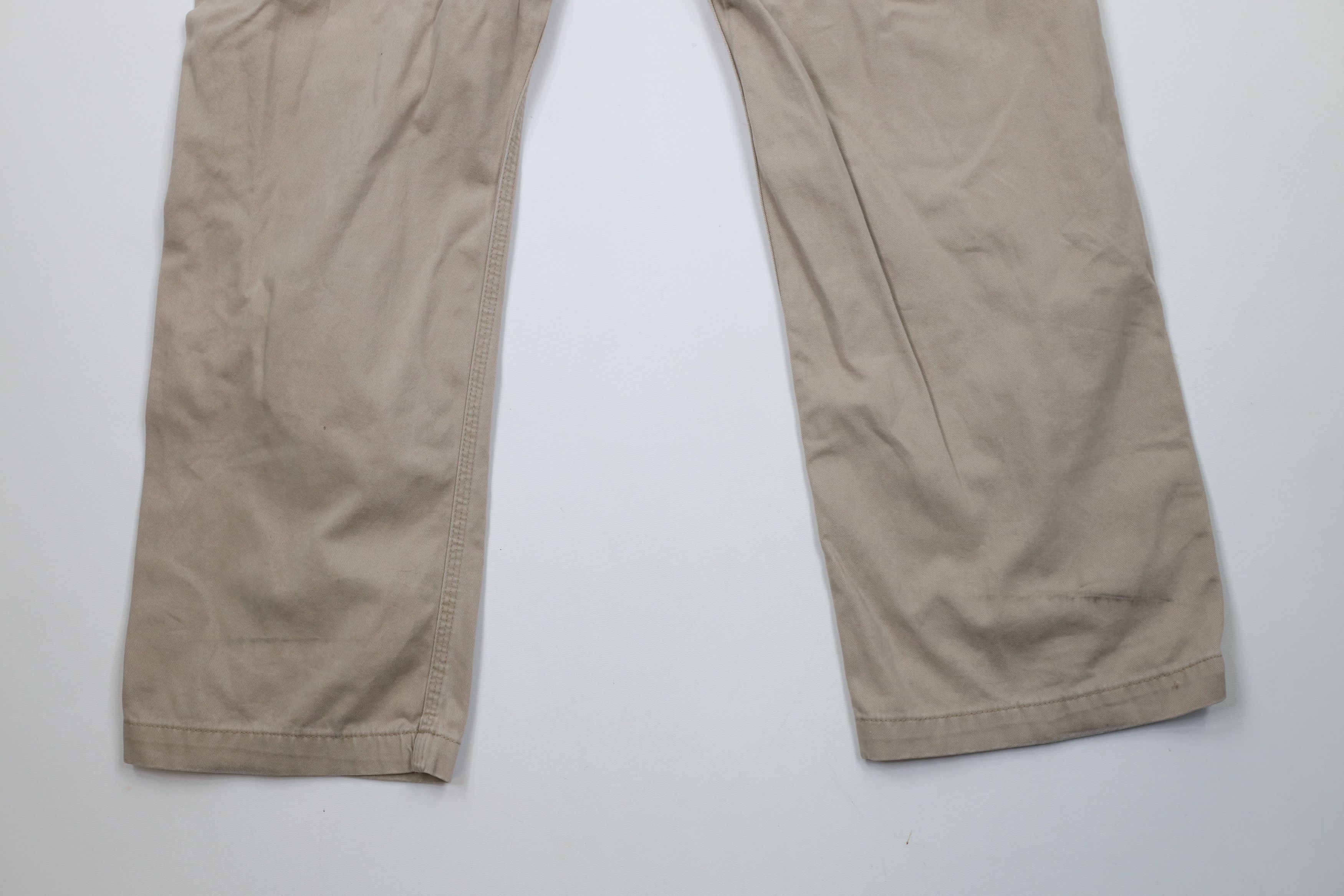 Carhartt × Vintage Vintage Carhartt Wide Leg Dungaree Chino Pants Beige Cotton Size US 38 / EU 54 - 13 Thumbnail