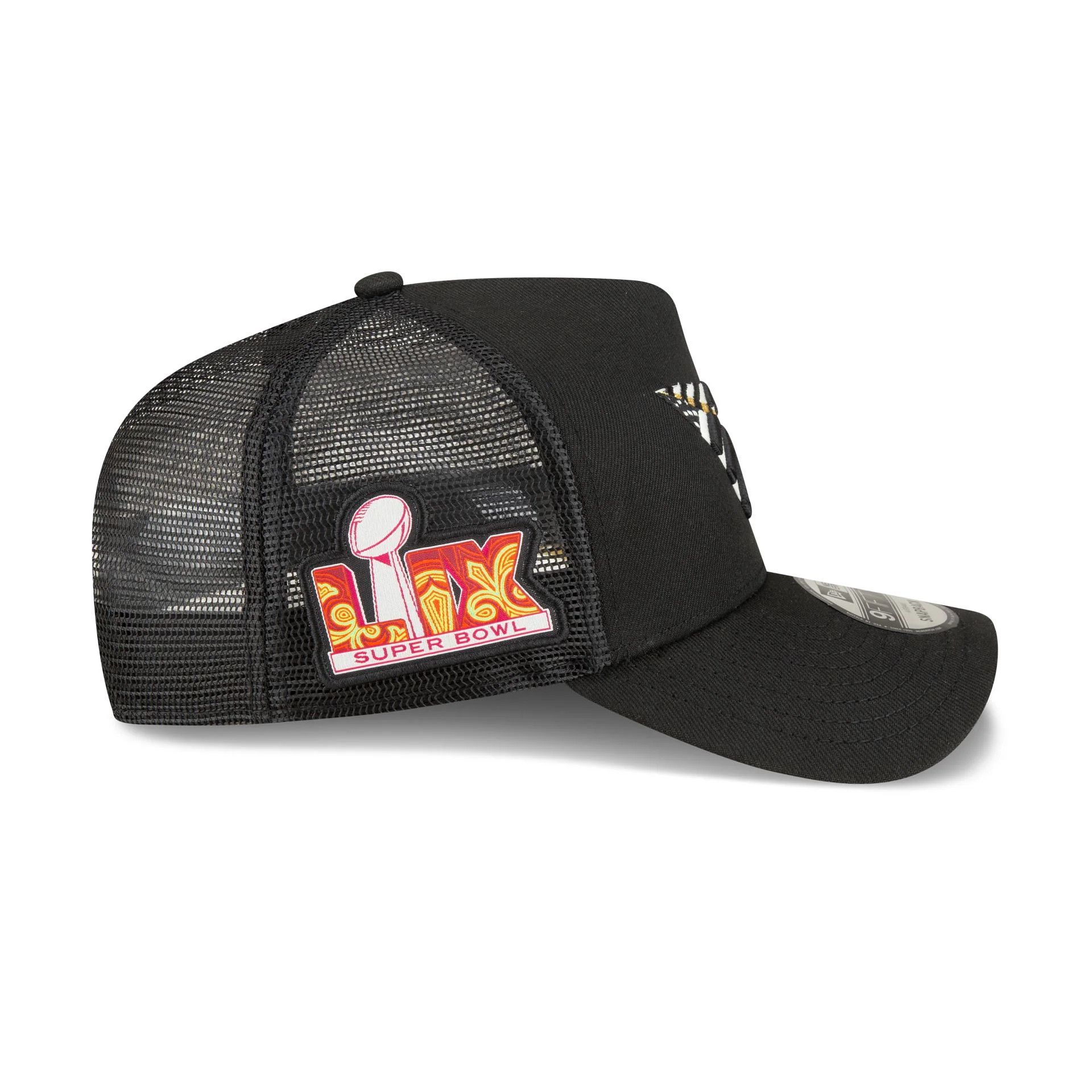 New Era × Paper Planes × ROC NATION Super Bowl LIX 9FIFTY A-Frame Snapback Trucker Hat Size ONE SIZE - 4 Thumbnail
