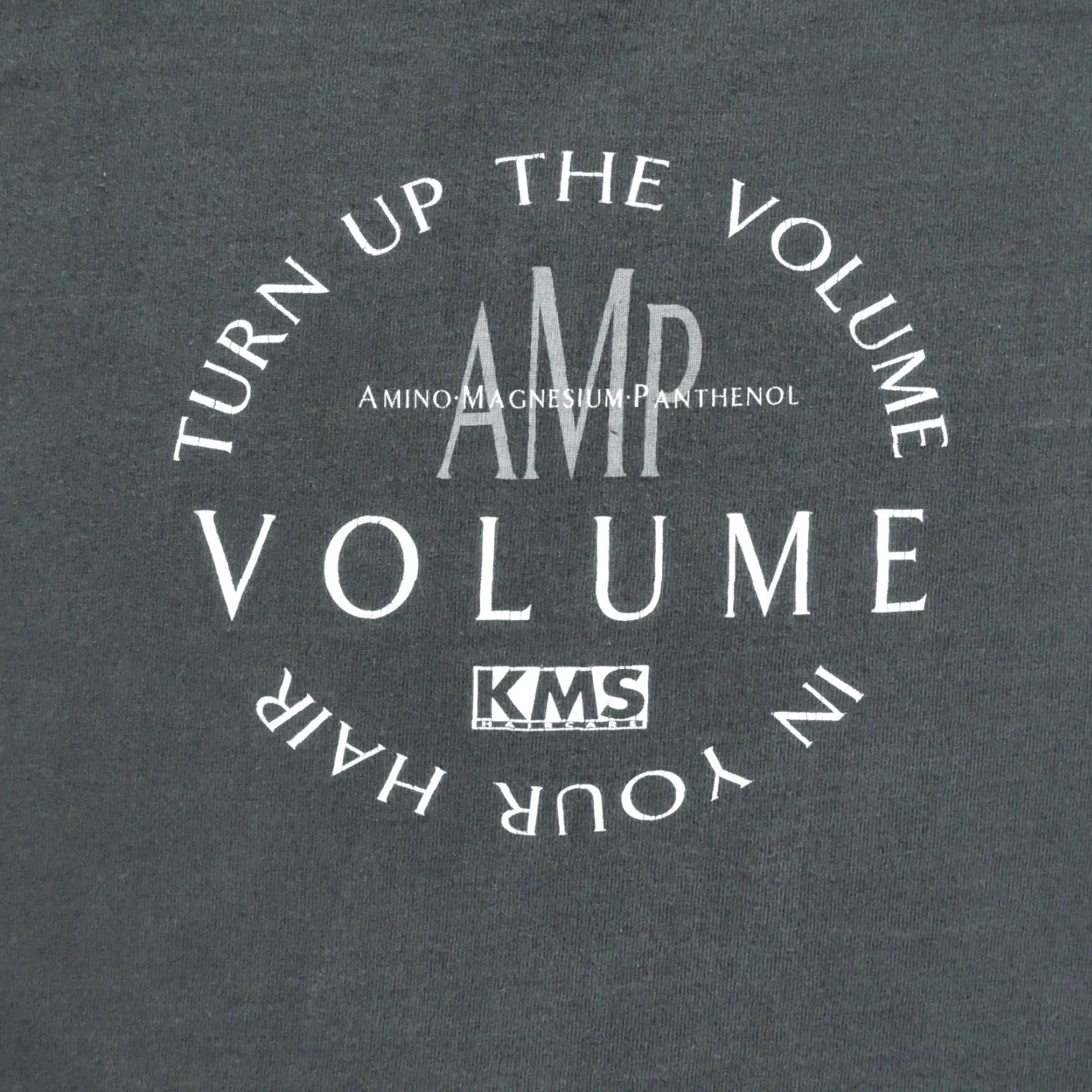 Vintage VINTAGE KMS Haircare T Shirt Men XL Black Long Sleeve 90s Graphic Print College Wear? Size US XL / EU 56 / 4 - 2 Thumbnail
