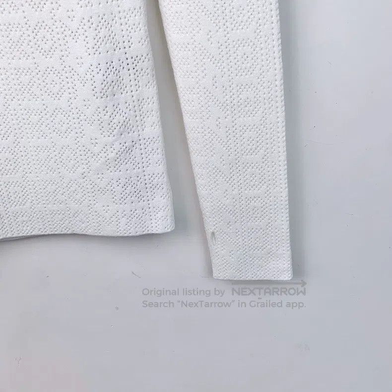 Fendi Fendi White logo full print lace top Size XS / US 0-2 / IT 36-38 - 4 Thumbnail