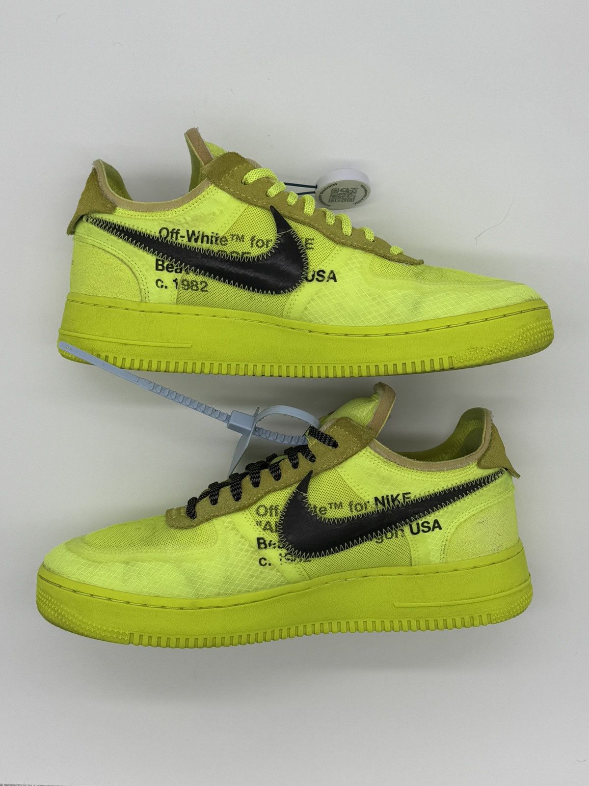 Nike × Off-White Nike Off-White x Air Force 1 Low Volt Size US 9.5 / EU 42-43 - 3 Thumbnail