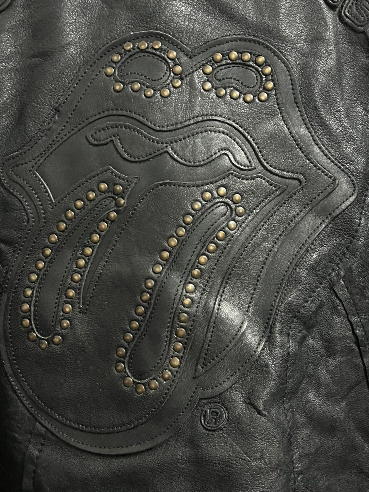 JACKROSE Jackrose vintage Rolling Stone jacket leather double collar Size US S / EU 44-46 / 1 - 3 Thumbnail