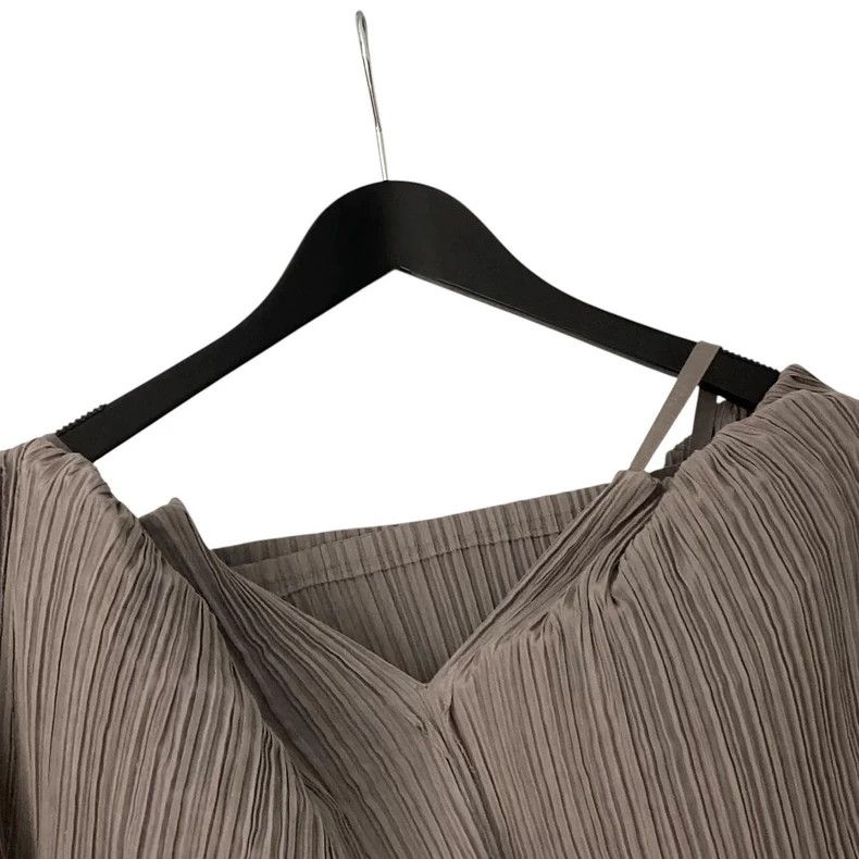 Issey Miyake Issey Miyake Brown mainline halter dress Size S / US 4 / IT 40 - 3 Thumbnail
