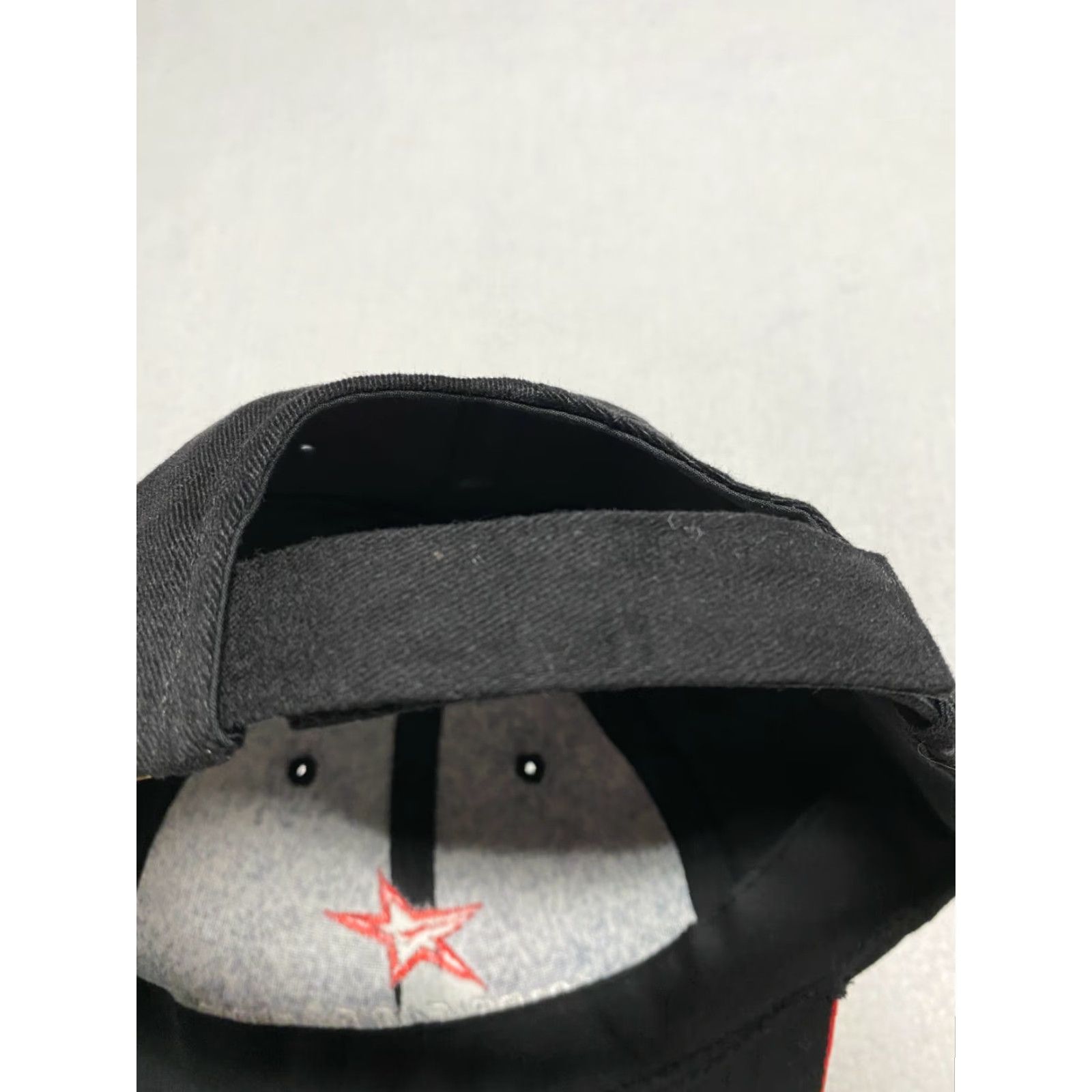 Vintage VINTAGE Magic American Racing Baseball Cap Mens One Size Black Cotton Twill Adjustable Outdoor Sports Size ONE SIZE - 4 Thumbnail