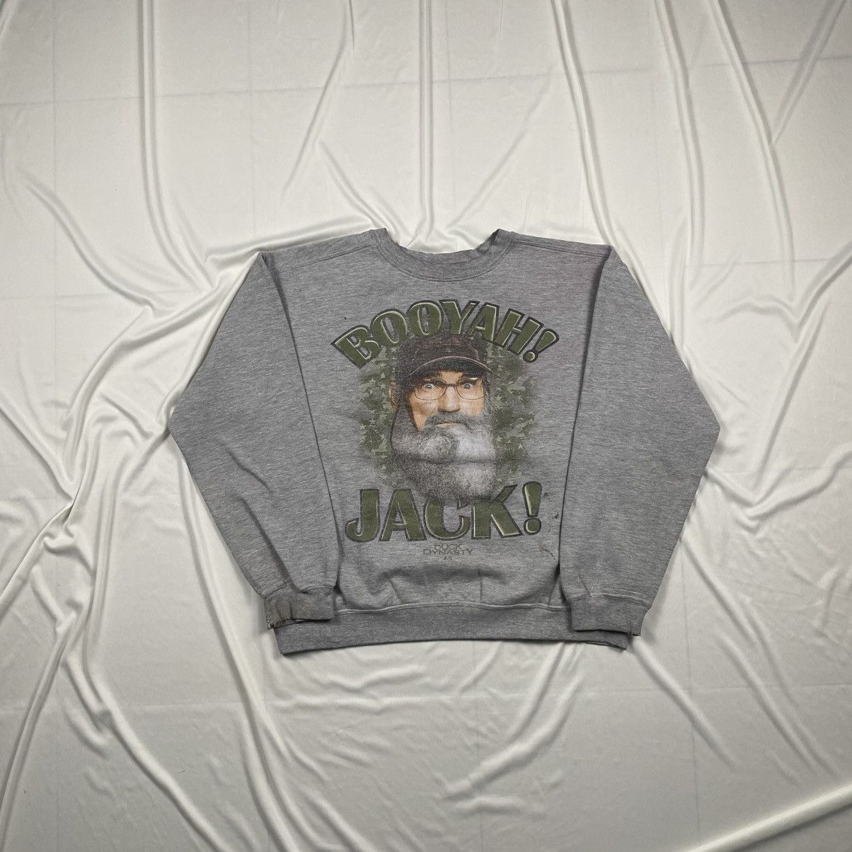 Gildan Vintage y2k Duck Dysnasty Jack Distressed Crewneck Size US S / EU 44-46 / 1 - 1 Thumbnail
