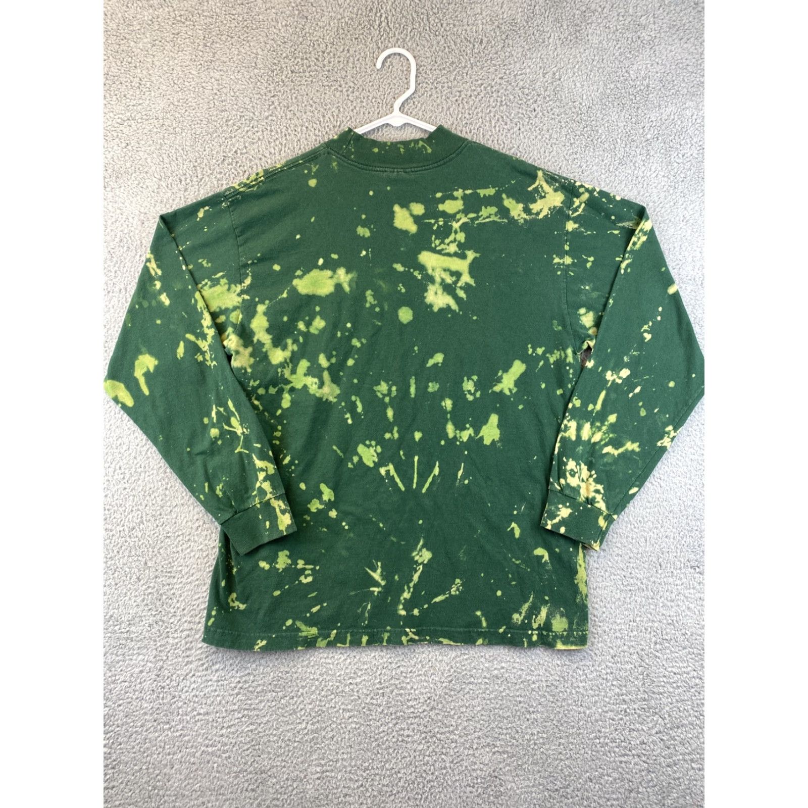 Reebok VINTAGE Reebok NFL Green Bay Packers Men Long Sleeve Tee L Green Logo T-Shirt 81-44 Size US L / EU 52-54 / 3 - 7 Thumbnail