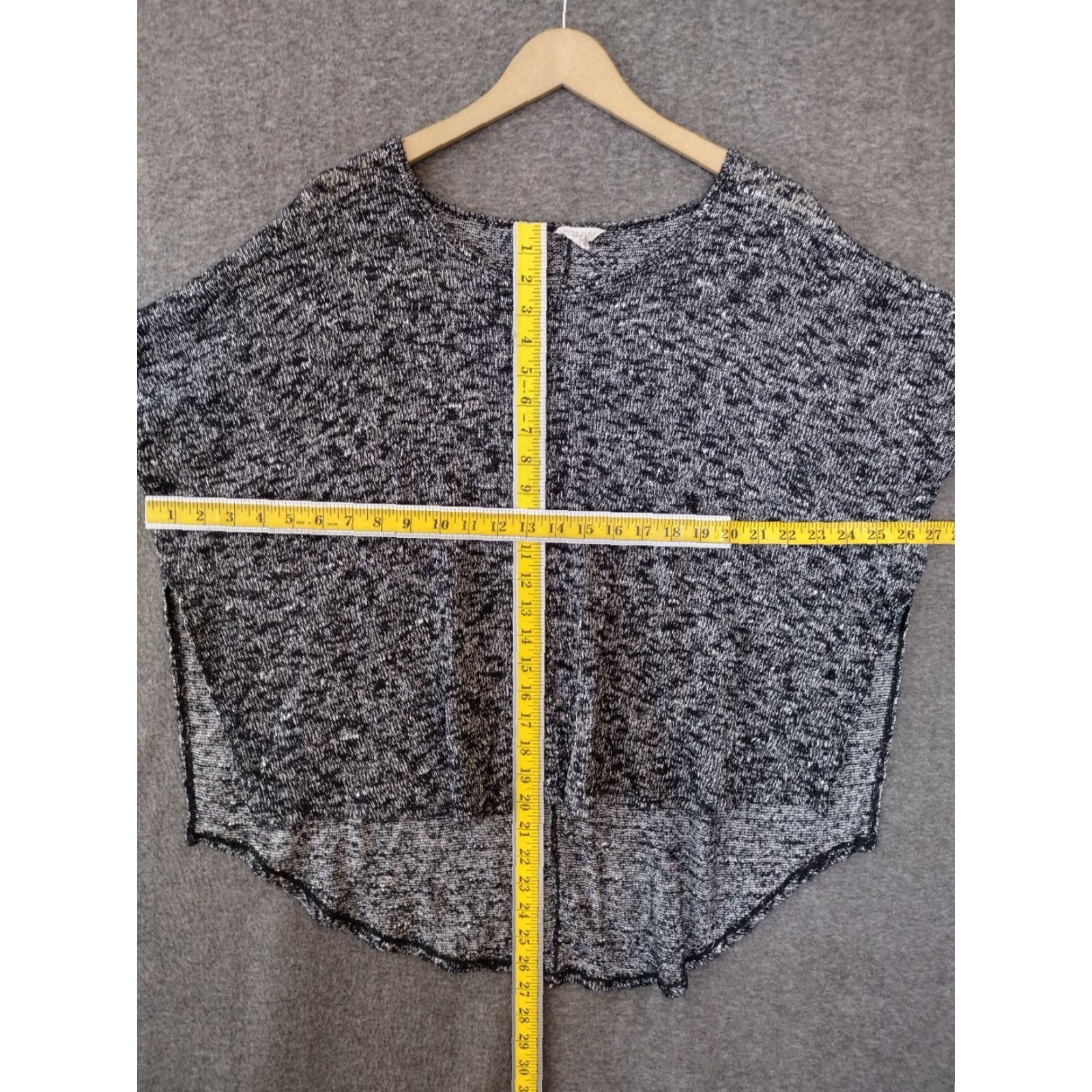 Aeropostale AerosPOSTALE Boat Neck Knit Sweater Gray Metallic Popcorn Open-Knit Pullover Women M Size M / US 6-8 / IT 42-44 - 4 Thumbnail