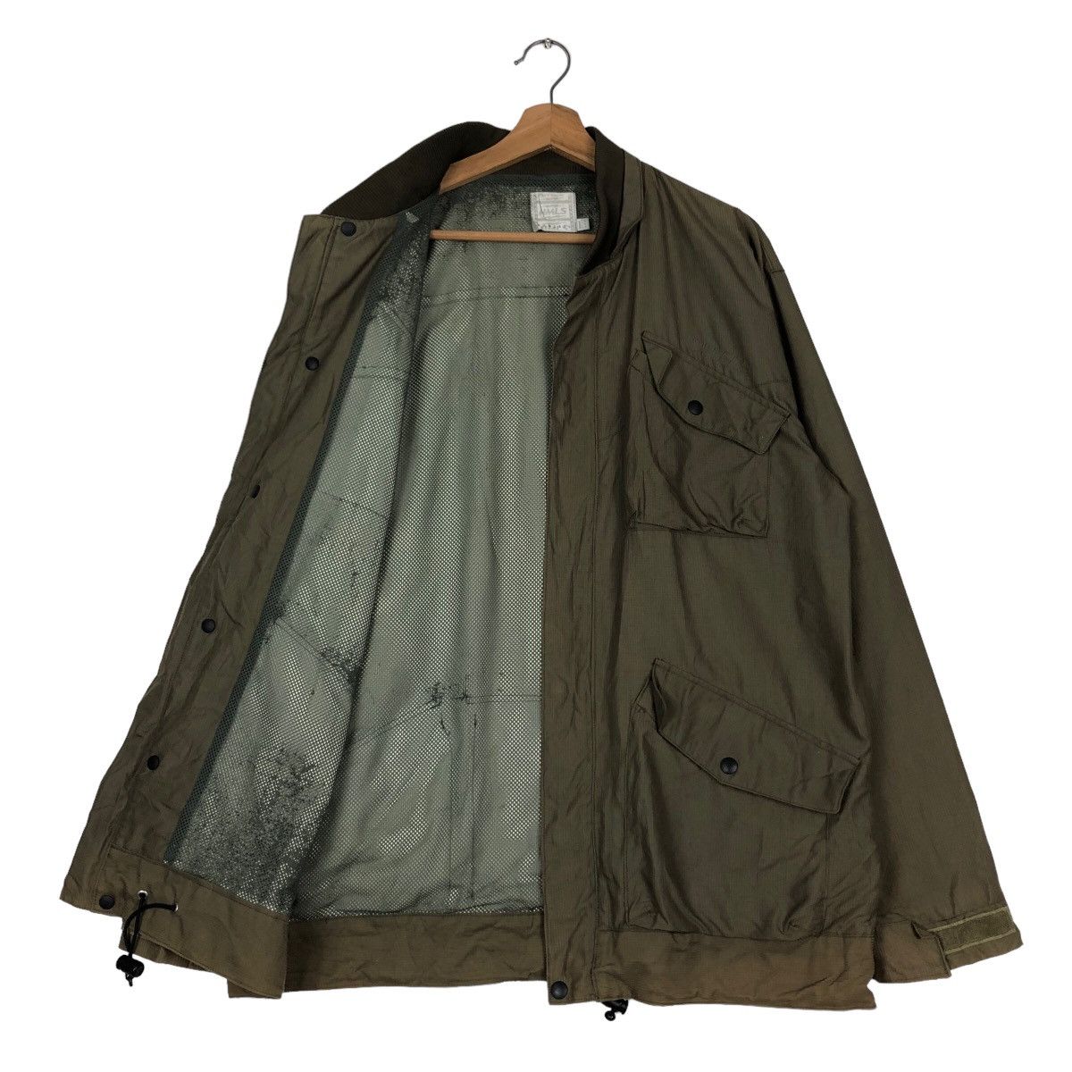 Japanese Brand 🔥Vintage Hunting Biker Jacket Homless Bondage Multi Pocket Size US L / EU 52-54 / 3 - 11 Thumbnail