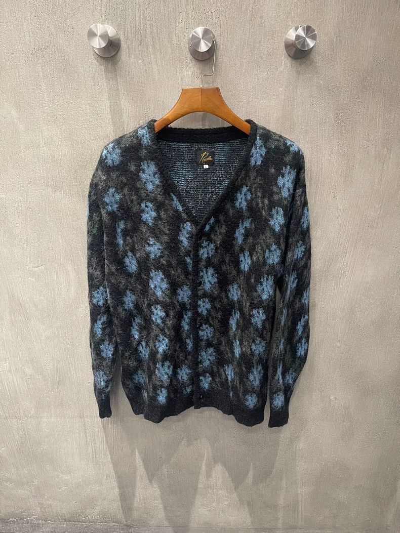 Needles Needles Snowflake Mohair Cardigan sweater 2501-Nextarrow Size US L / EU 52-54 / 3 - 1 Thumbnail