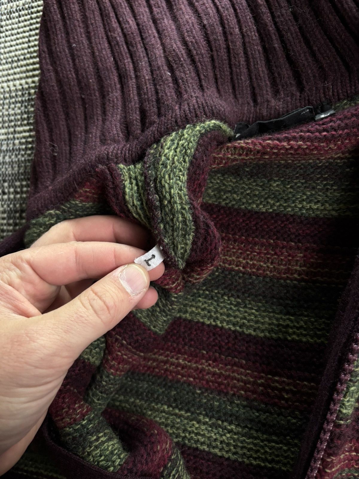 O'Neill O’neill Very Rare Wool Vintage Winter Ski Full Zip Sweater Size L / US 10 / IT 46 - 4 Thumbnail
