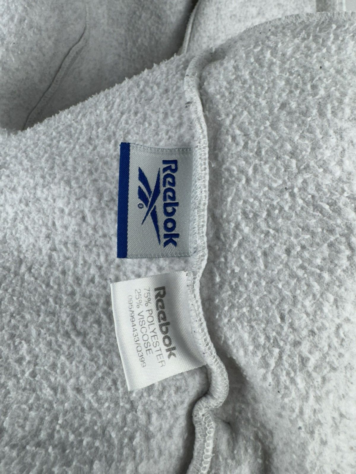 Reebok × Vintage Vintage Reebok Essentials Full Zip Fleece Jacket Pullover Size US M / EU 48-50 / 2 - 7 Thumbnail