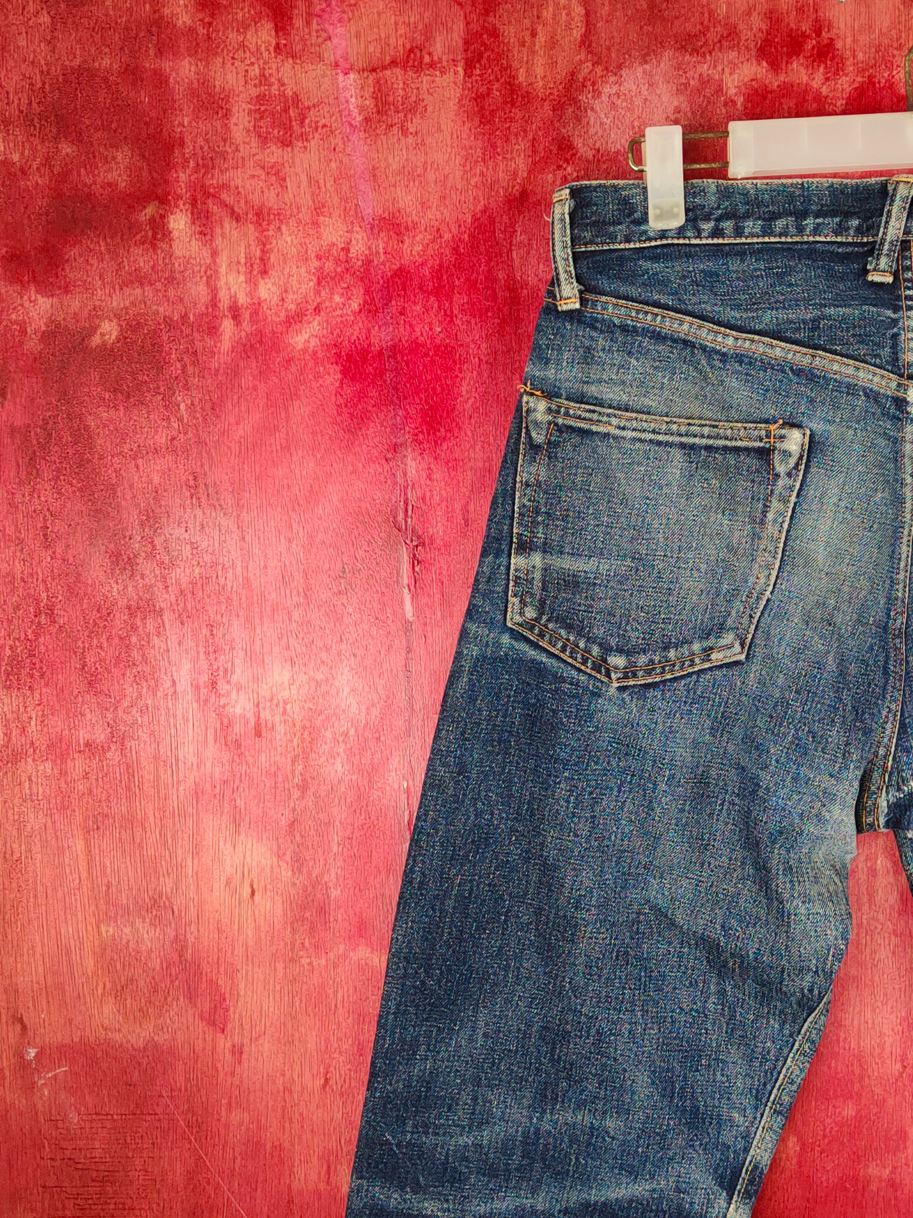 Vintage Denime Japan Vintage Distressed Ripped Jeans #S1705 Size US 31 - 10 Thumbnail