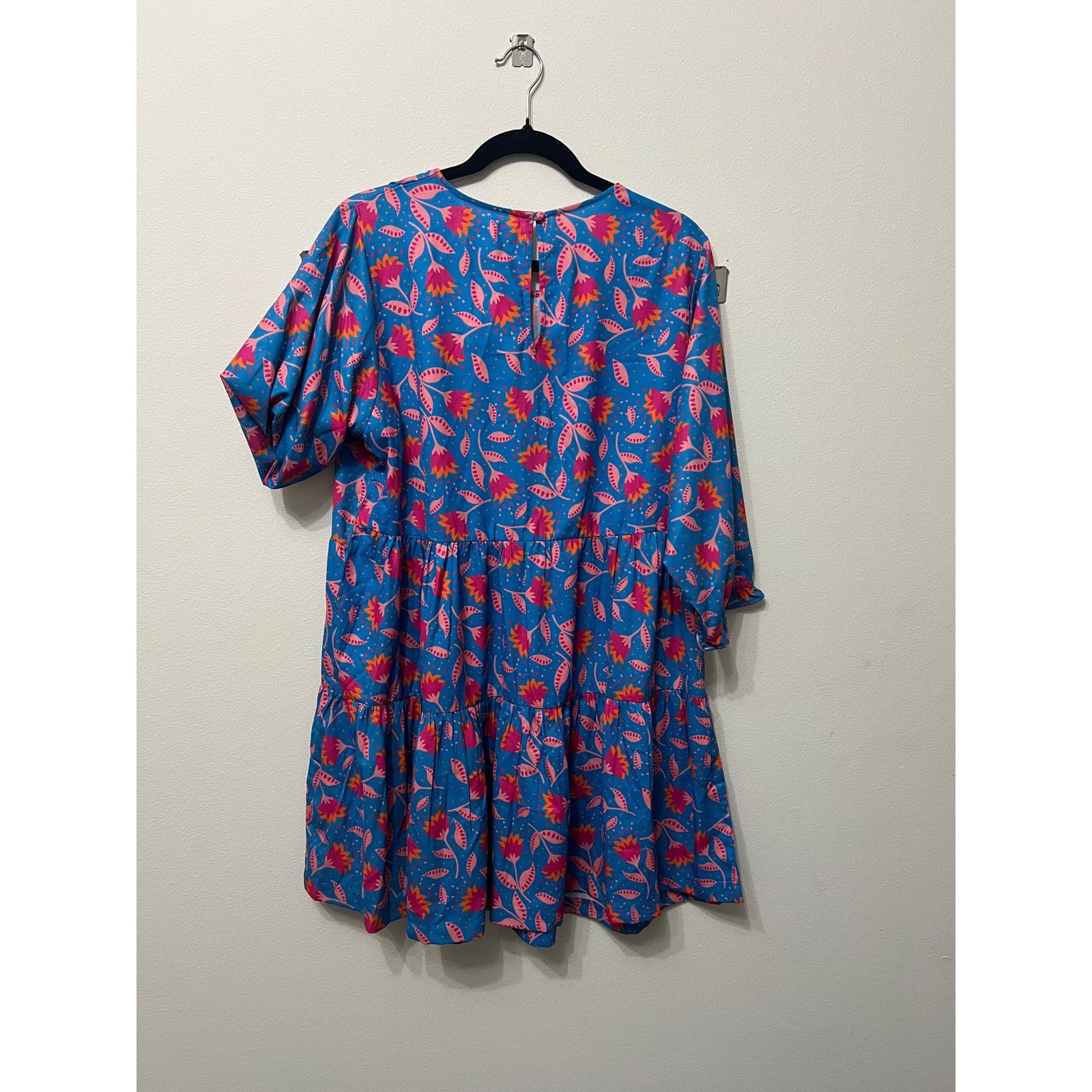 Other NWT Briton Court 3/4 Sleeve Lotus Floral Midi Dress Sz XL Size XL / US 12-14 / IT 48-50 - 3 Thumbnail