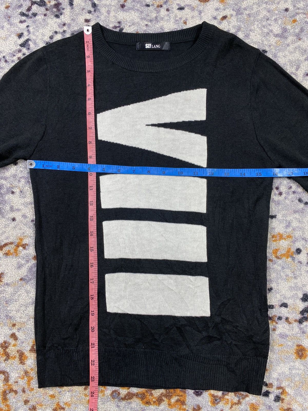Japanese Brand × Vintage “RARE” japanese brand SLY lang knit sweater Size US M / EU 48-50 / 2 - 7 Thumbnail