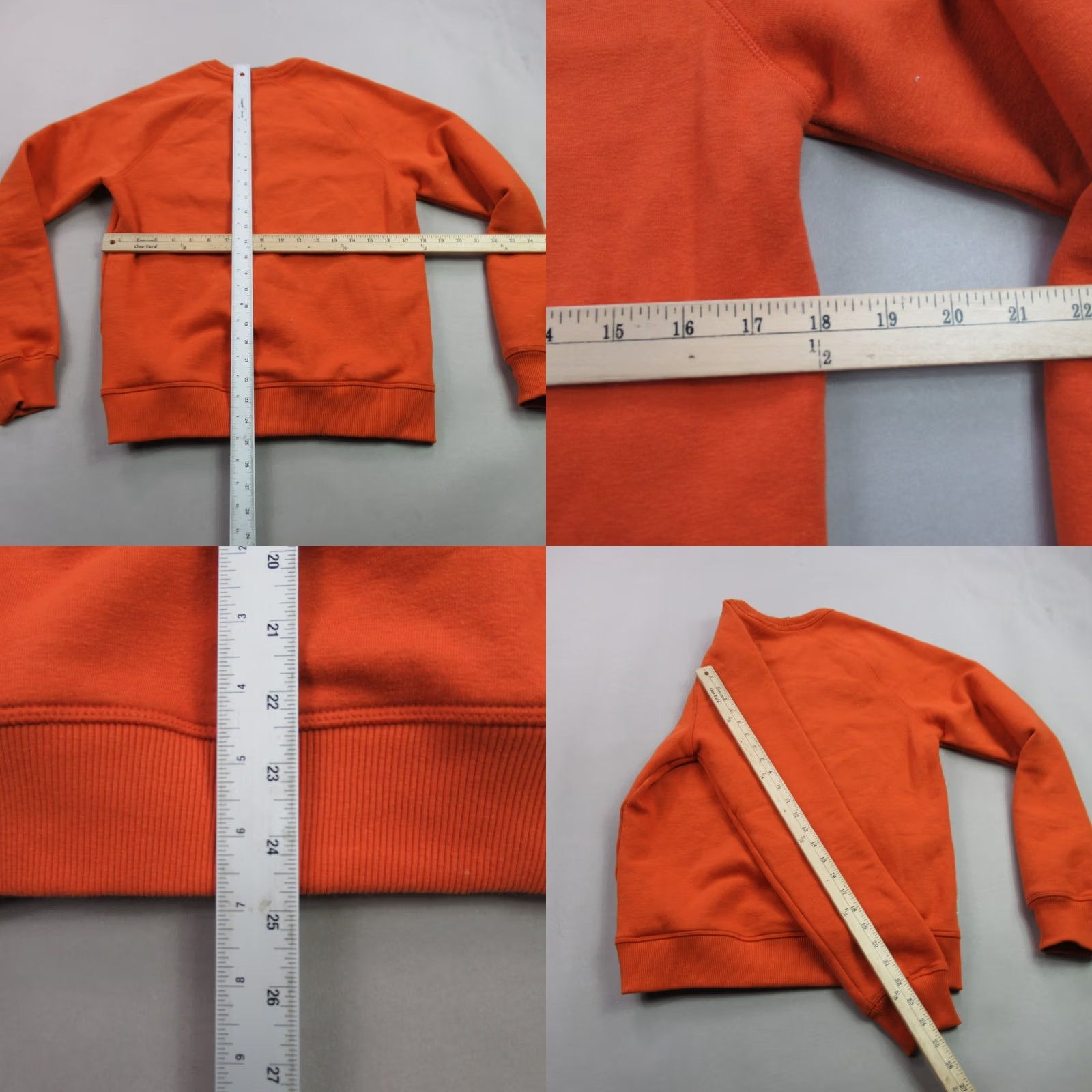 Vintage REI Sweater Mens XS Long Sleeve Crew Neck Pullover Orange Lightweight Knit Pullover Sweatshirt Casual Men XS Orange REI Brand Size US XS / EU 42 / 0 - 8 Thumbnail