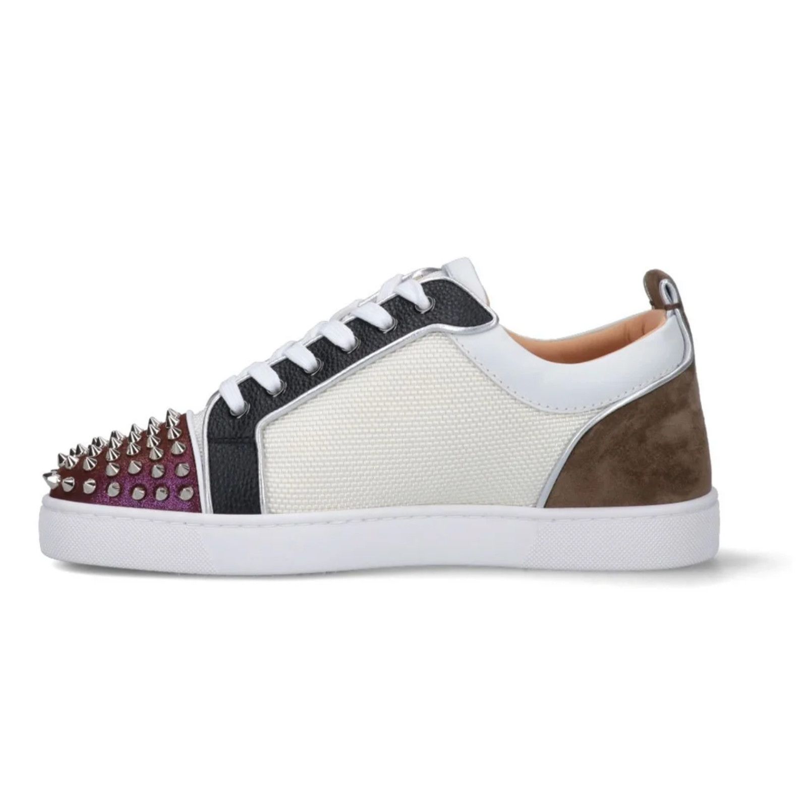 Christian Louboutin Christian Louboutin Louis Junior Spikes Low Top Sneakers Size US 11 / EU 44 - 7 Thumbnail